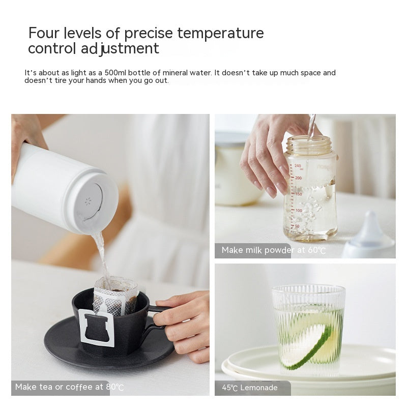 Automatic Water Boiling Cup with Insulation for Household Use