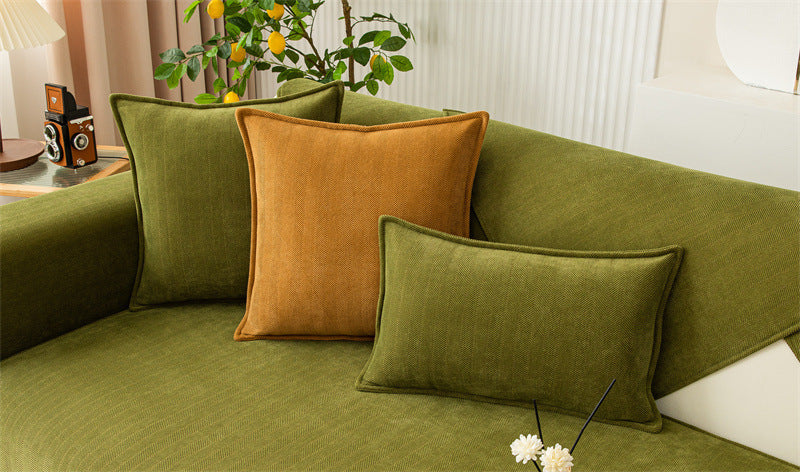 Universal Chenille Cushion Cover Set - Light Luxury Non-Slip Home Decor
