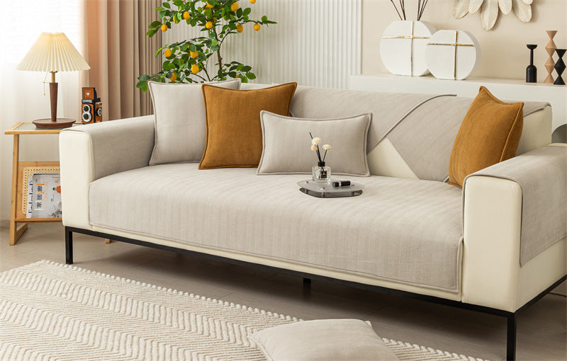 Universal Chenille Cushion Cover Set - Light Luxury Non-Slip Home Decor