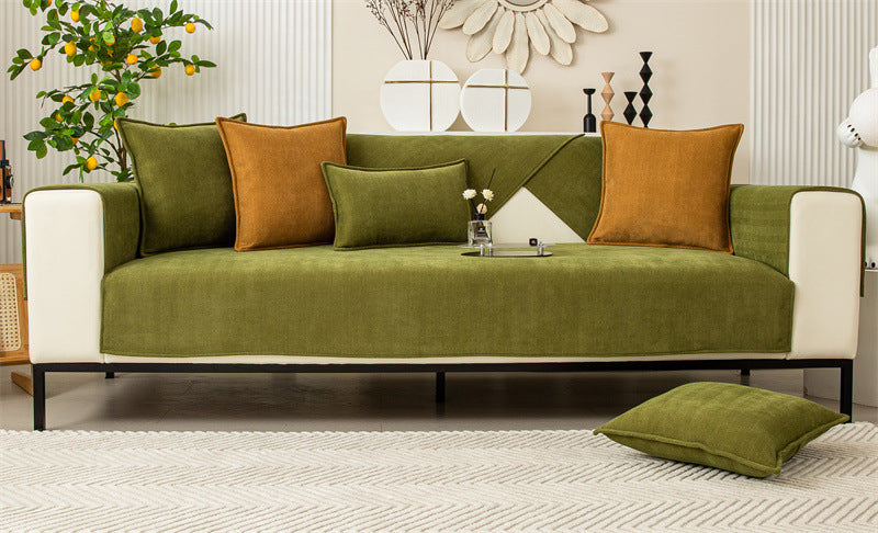 Universal Chenille Cushion Cover Set - Light Luxury Non-Slip Home Decor