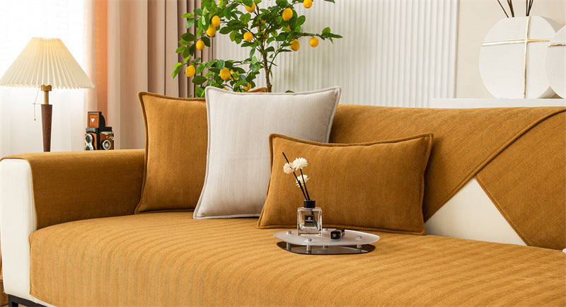 Universal Chenille Cushion Cover Set - Light Luxury Non-Slip Home Decor