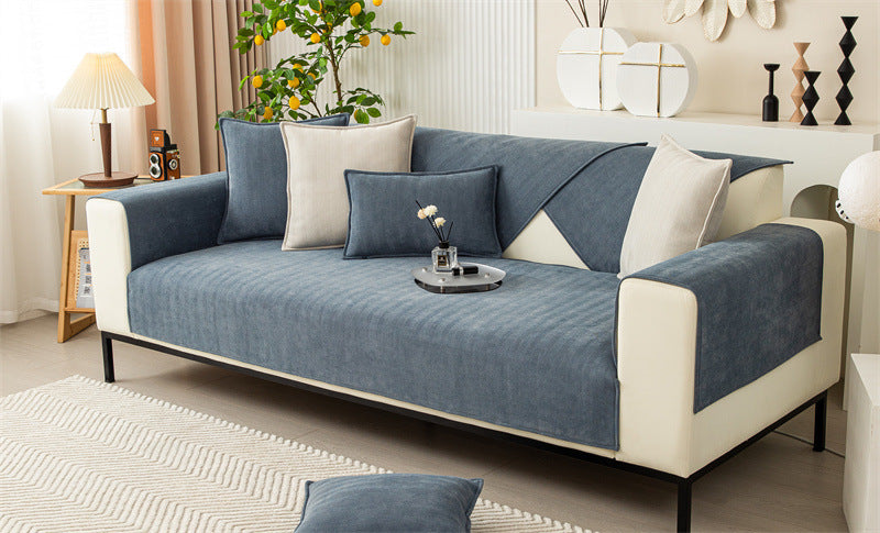 Universal Chenille Cushion Cover Set - Light Luxury Non-Slip Home Decor