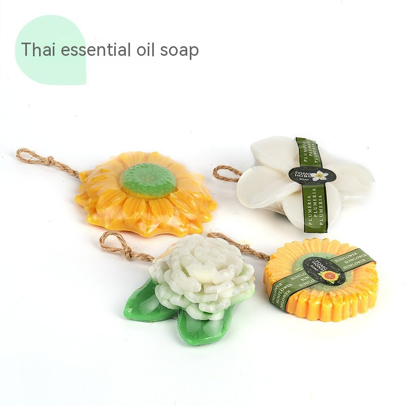 Fruit-Shaped Essential Oil Handmade Soap - Melon, Bath & Face Wash