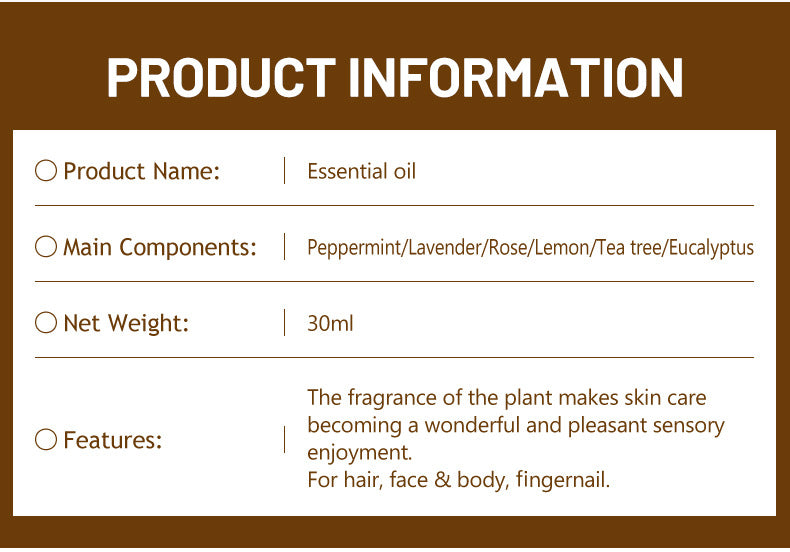 Essential Oil Massage Set - Multiple Fragrances