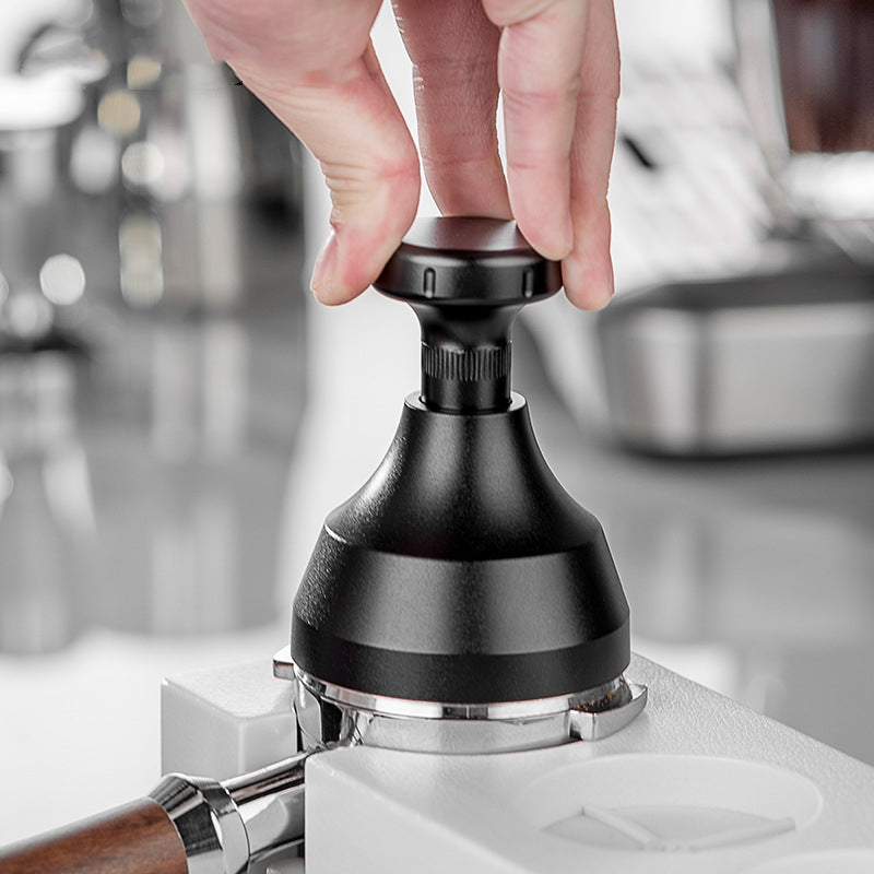 Coffee Cloth Rotating Pin Distributor - Adjustable Aluminum & Steel Bar Tool