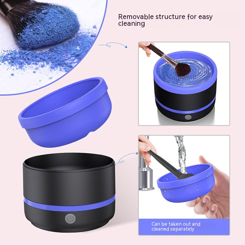 Electric Cosmetic Brush Cleaning Device - Type-C Beauty Tool
