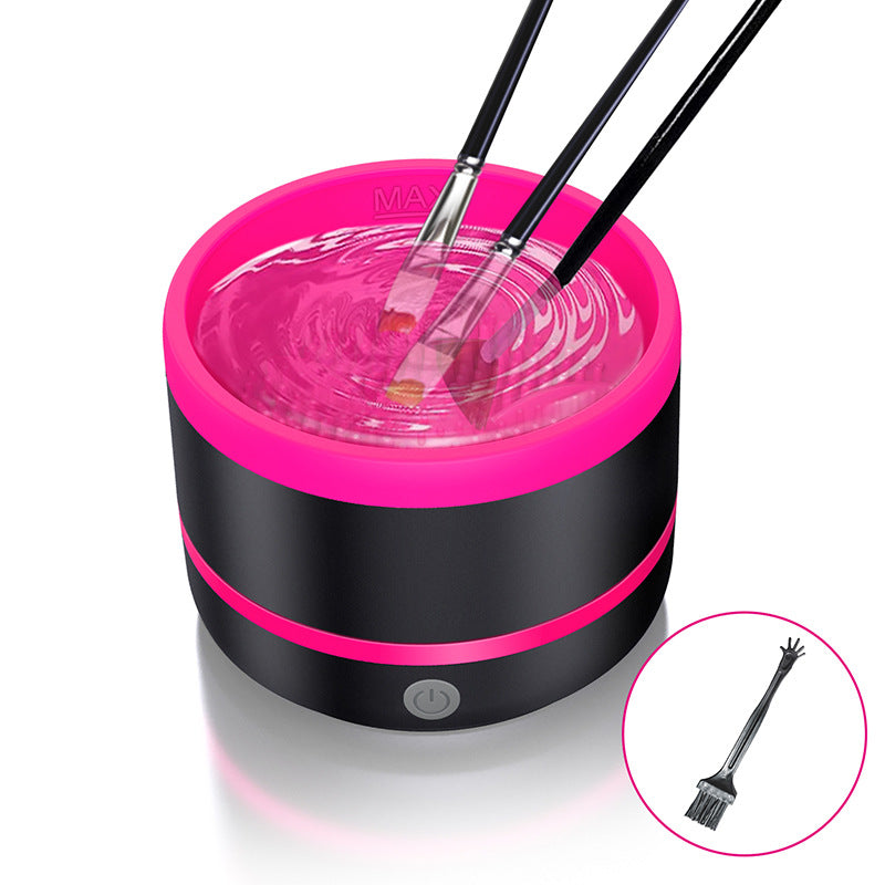 Electric Cosmetic Brush Cleaning Device - Type-C Beauty Tool