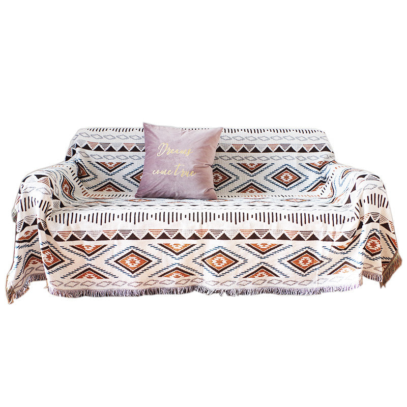 Outdoor Picnic Blanket - Camping & Garden Geometric Pattern Waterproof Throw