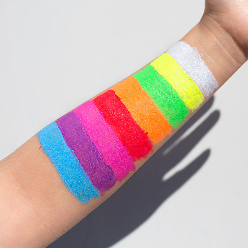 Fluorescent Liquid Eyeliner Set - 8 Colors, Waterproof & Sweat Proof
