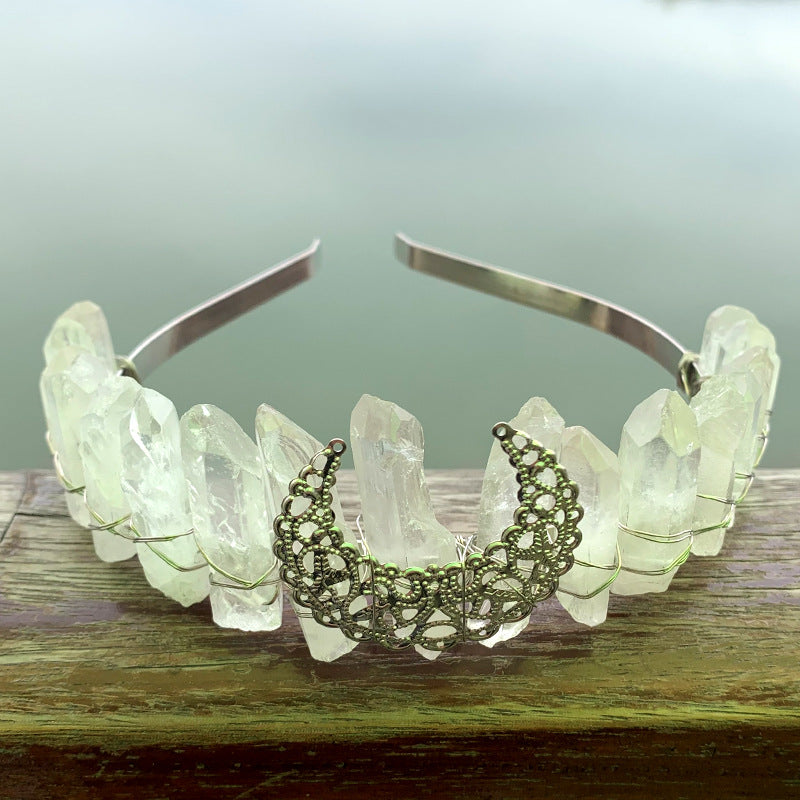 Crystal Rainbow Crown Hair Band