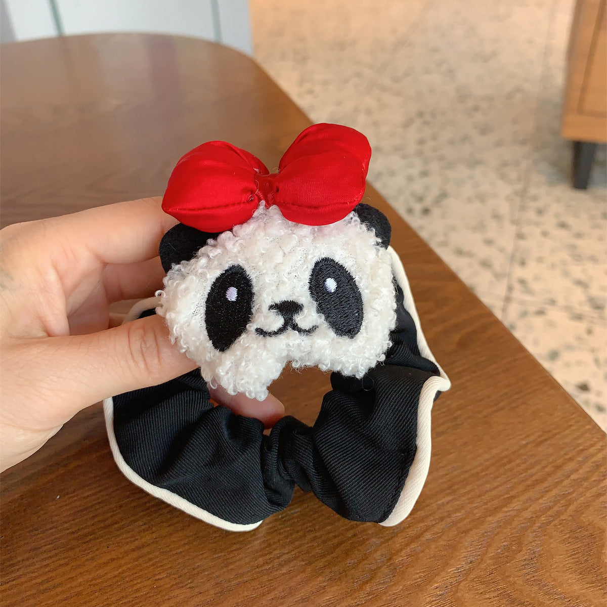 Panda Hair Clip Barrette - Plush Women's Hair Accessory
