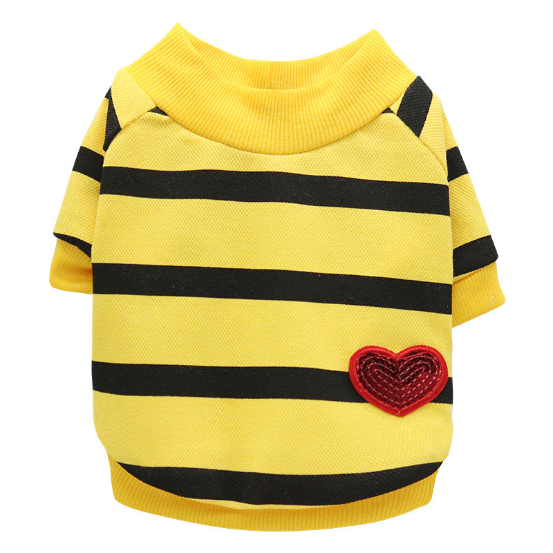 Pet Puppy Dog Clothes Casual Spring Summer Small Dog Cat Apparel