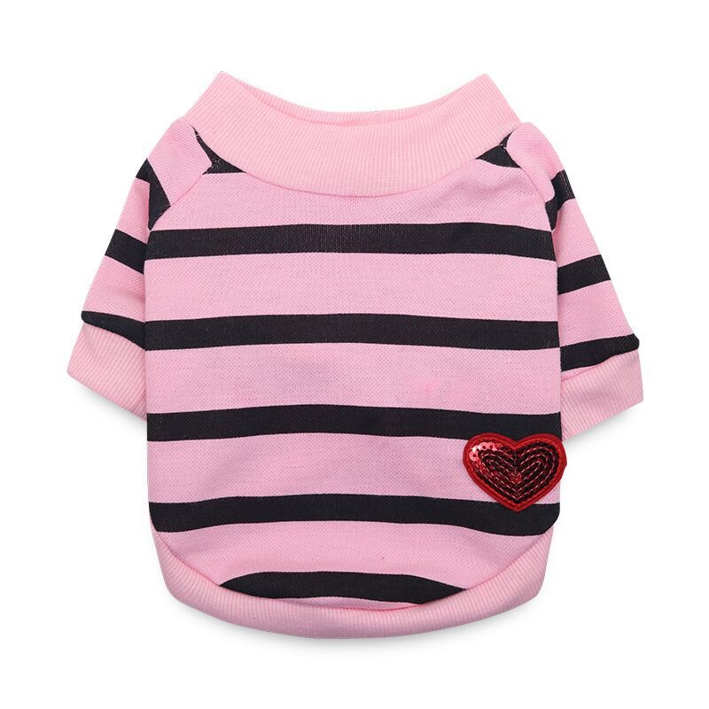 Pet Puppy Dog Clothes Casual Spring Summer Small Dog Cat Apparel
