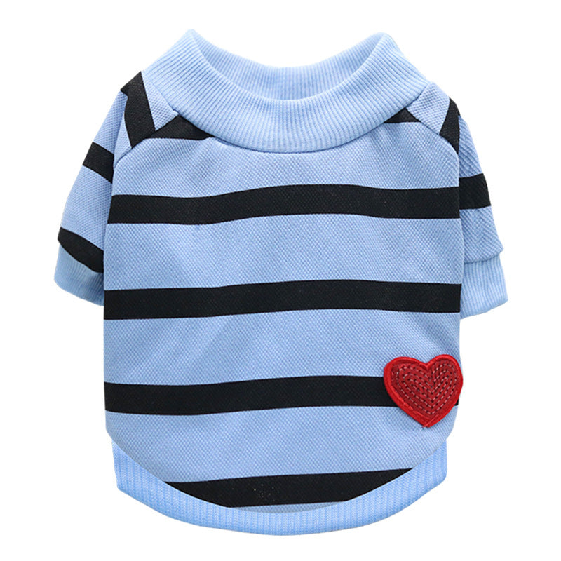 Pet Puppy Dog Clothes Casual Spring Summer Small Dog Cat Apparel