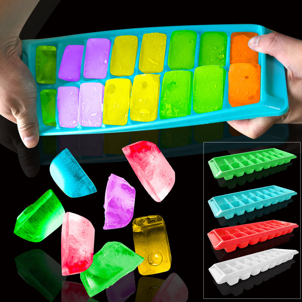 Large 16-Hole Ice Molding Tray for Homemade Ice Cubes - Multi-Color Options