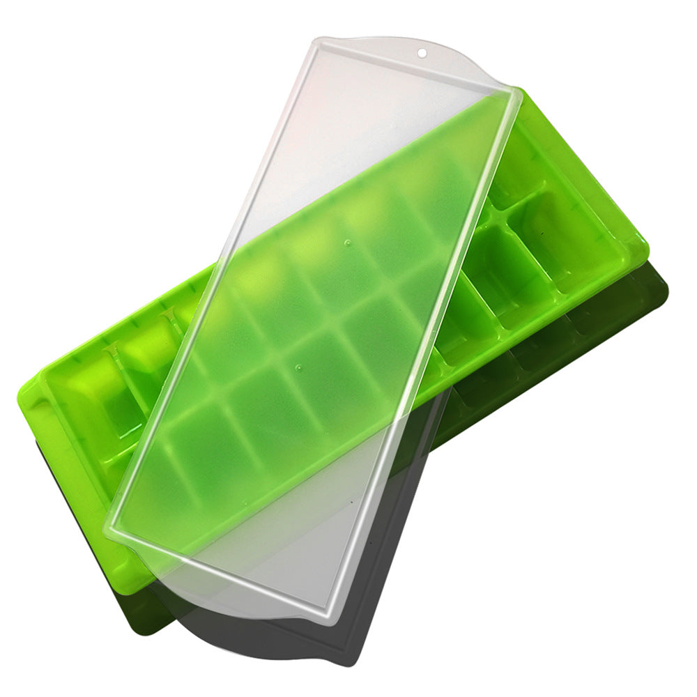 Large 16-Hole Ice Molding Tray for Homemade Ice Cubes - Multi-Color Options