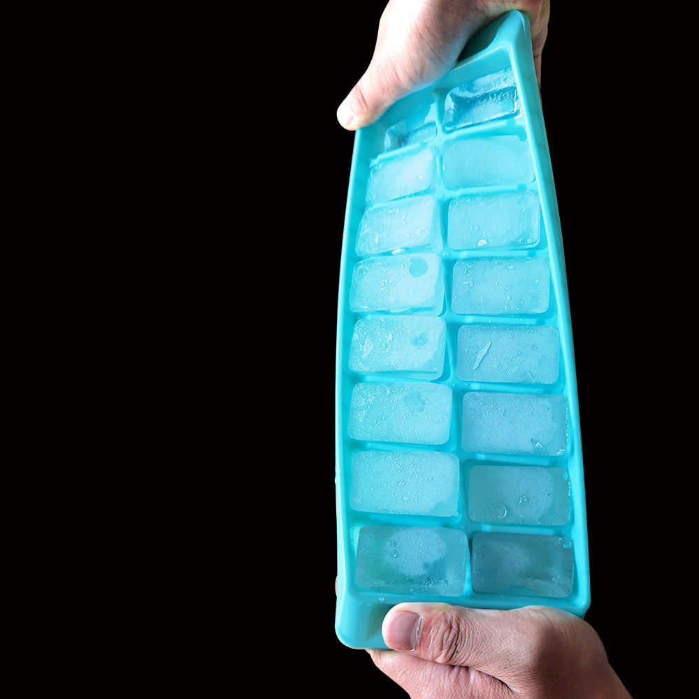Large 16-Hole Ice Molding Tray for Homemade Ice Cubes - Multi-Color Options