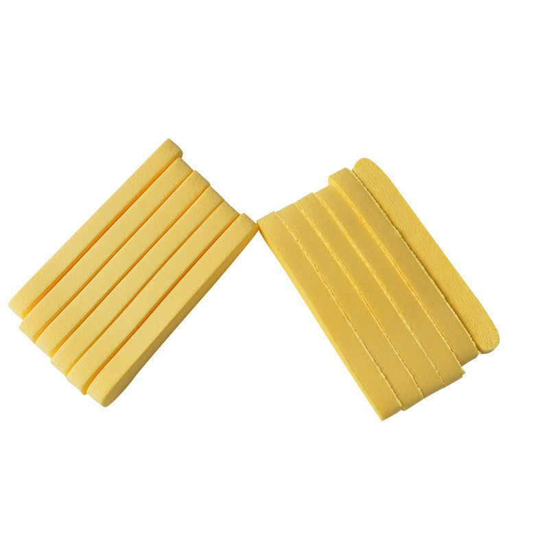 Facial Cleansing Sponge Strip - Soft Absorbent Round PVA Puff for Skin Care