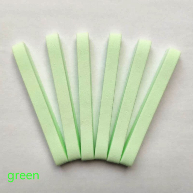 Facial Cleansing Sponge Strip - Soft Absorbent Round PVA Puff for Skin Care