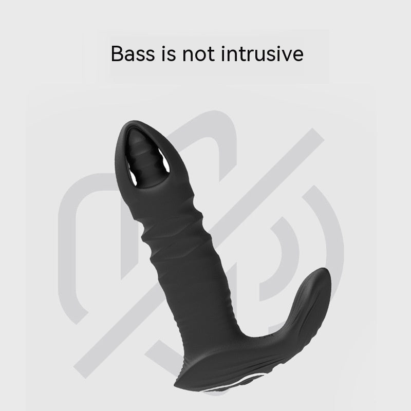 Wireless Remote Control Adult Masturbation Device with Telescopic Prostate Massager