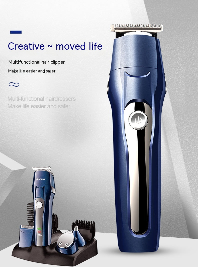 5-in-1 Electric Hair Clipper & Trimmer Kit