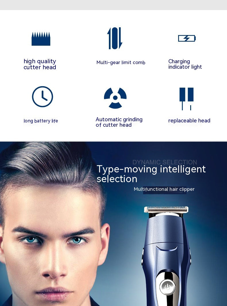 5-in-1 Electric Hair Clipper & Trimmer Kit
