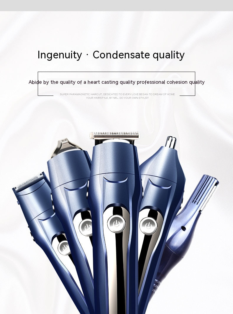 5-in-1 Electric Hair Clipper & Trimmer Kit