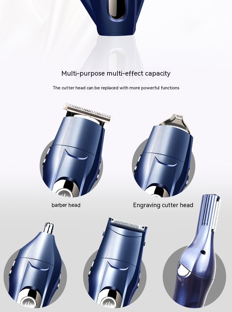 5-in-1 Electric Hair Clipper & Trimmer Kit