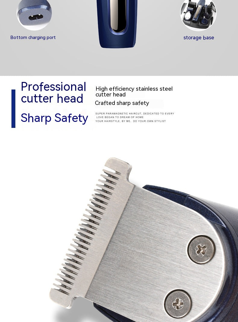 5-in-1 Electric Hair Clipper & Trimmer Kit