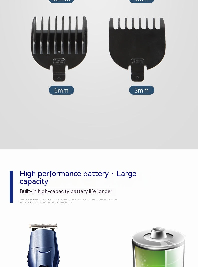 5-in-1 Electric Hair Clipper & Trimmer Kit