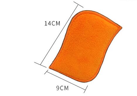 S-Type Kitchen Cleaning Sponge Mop 9x14cm - Household Dishwashing Tool