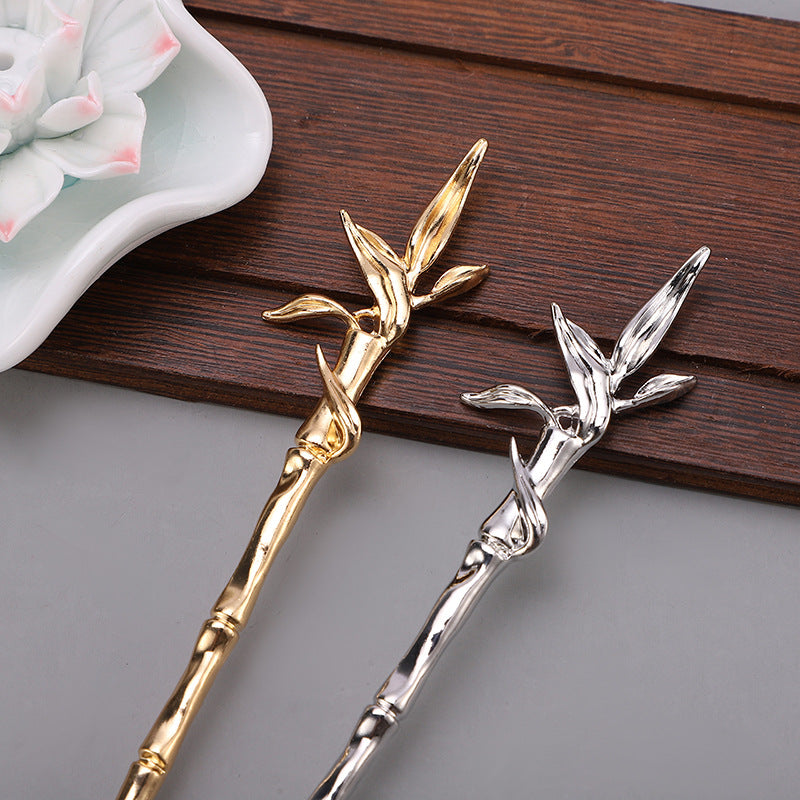 Bamboo Metal Hairpin - Fashion Hair Accessory