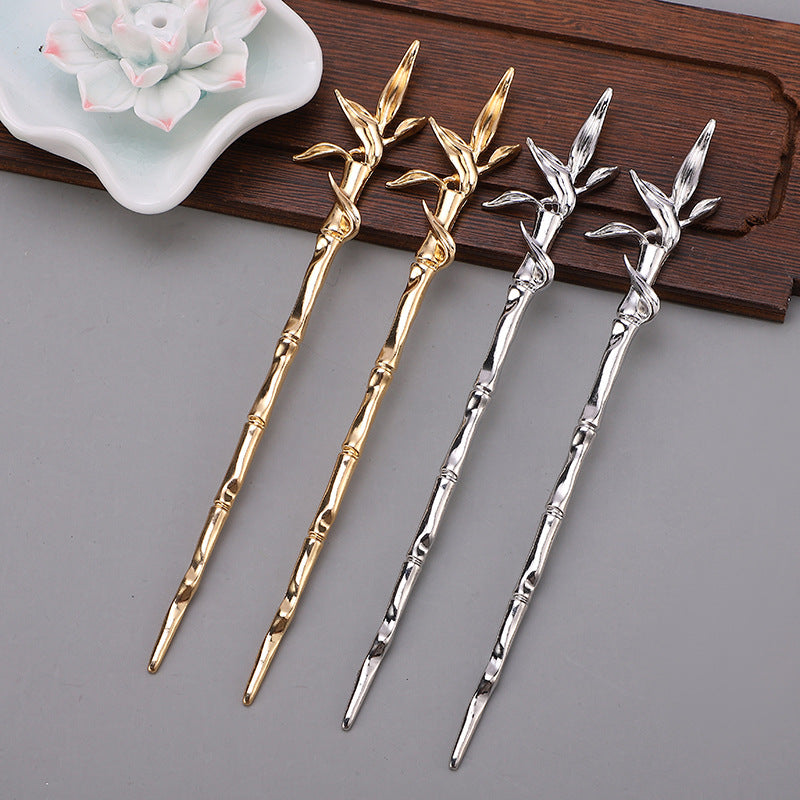 Bamboo Metal Hairpin - Fashion Hair Accessory
