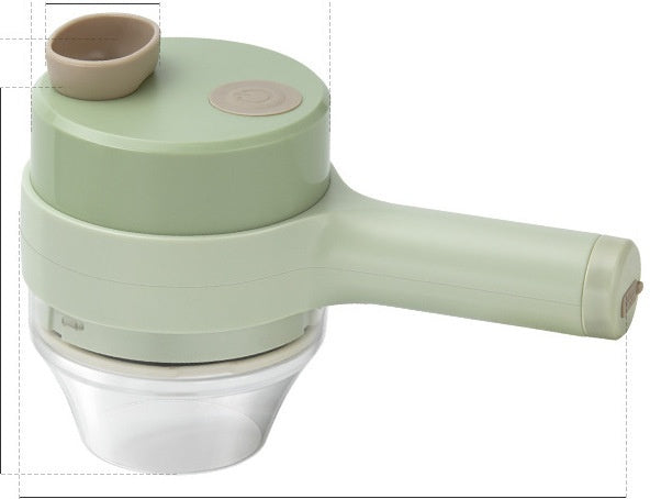 Mini Wireless Electric Garlic Chopper & Press for Kitchen Use - Multiple Colors