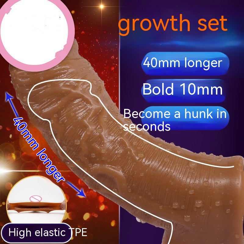 High Elastic TPE Flesh Color Men's Male Masturbation Toy - Repeater