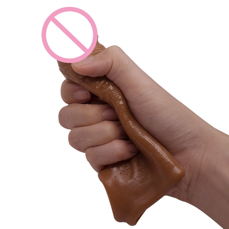 High Elastic TPE Flesh Color Men's Male Masturbation Toy - Repeater