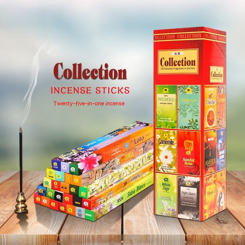 Handmade Aromatherapy Incense Sticks for Relaxation and Home Fragrance - Assorted Scents