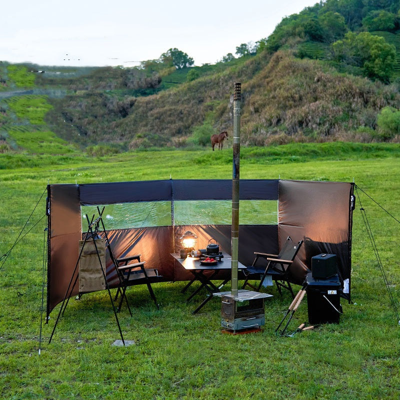 Outdoor Sunshade Tent 500x120cm Portable Shade for Camping & Garden