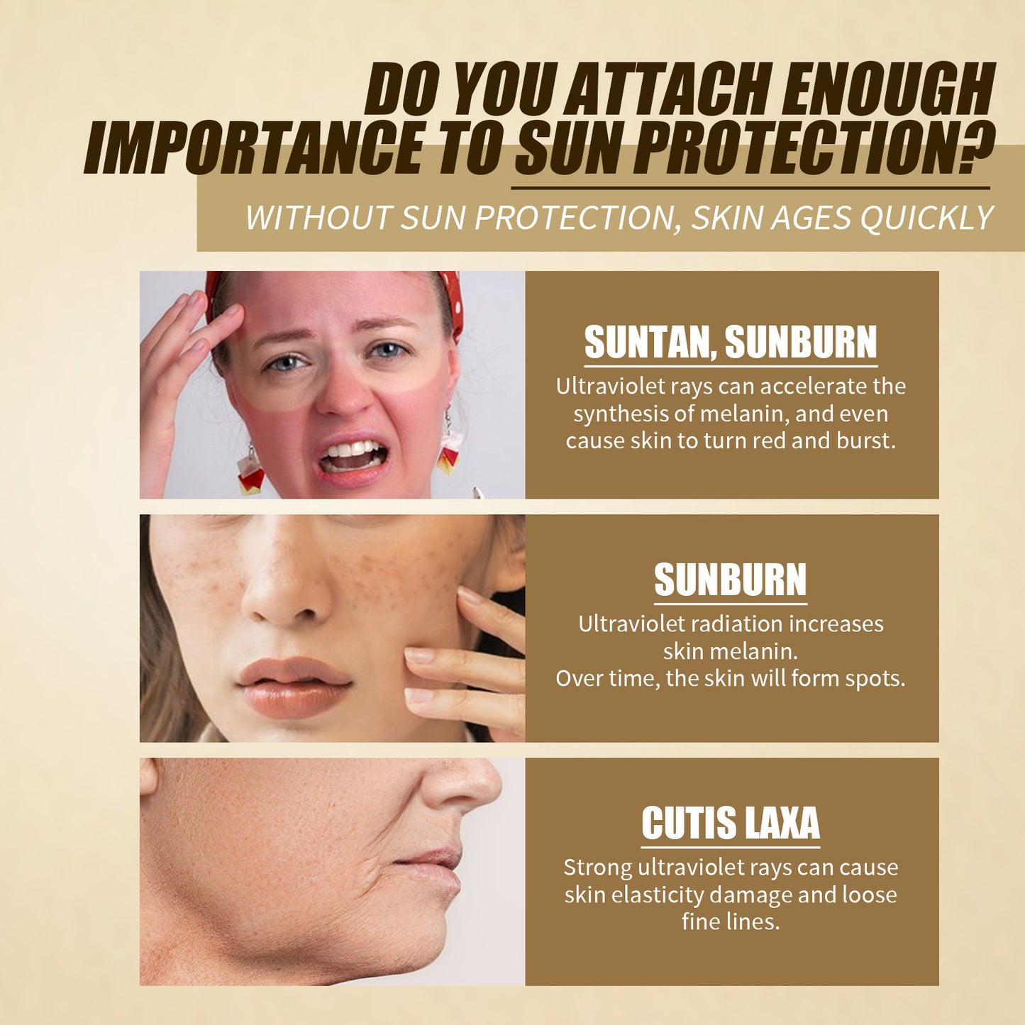 Rice Probiotic UV Sunscreen Moisturizing Face Cream