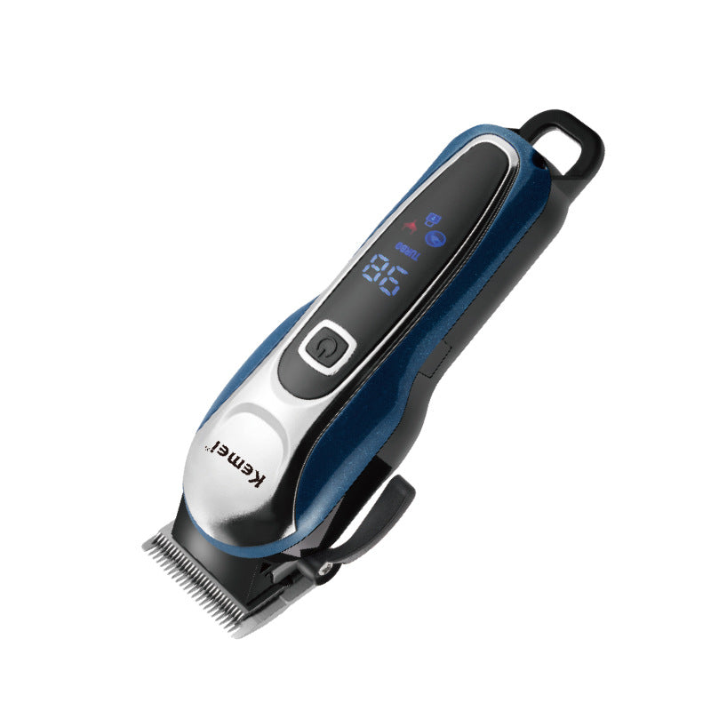Professional Rechargeable Hair Clipper with LCD Display