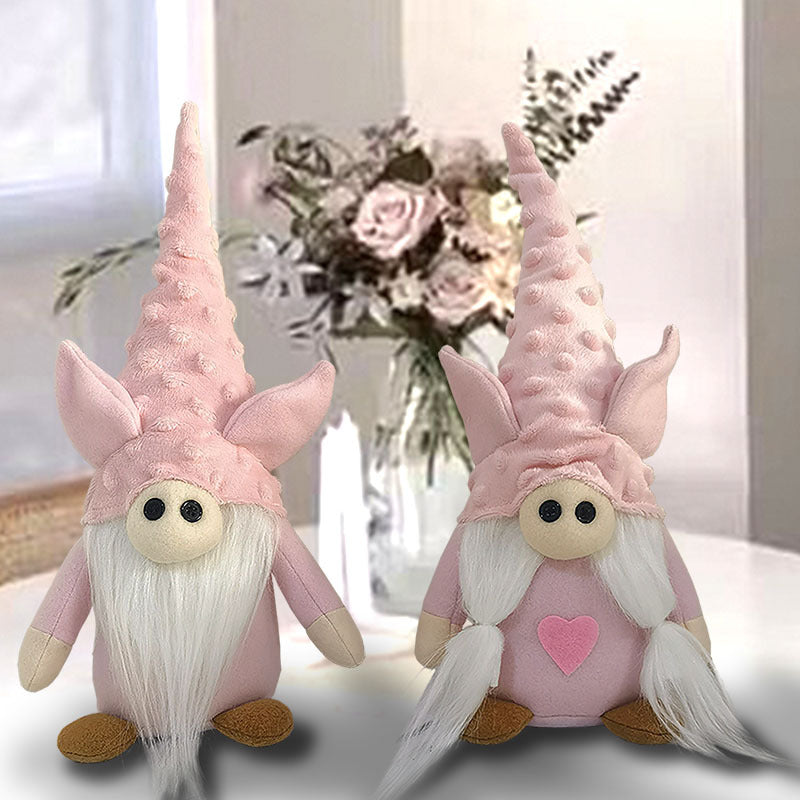 Valentine's Day Plush Dwarf Piglet Love Doll - 32x14.5cm Cute Decor