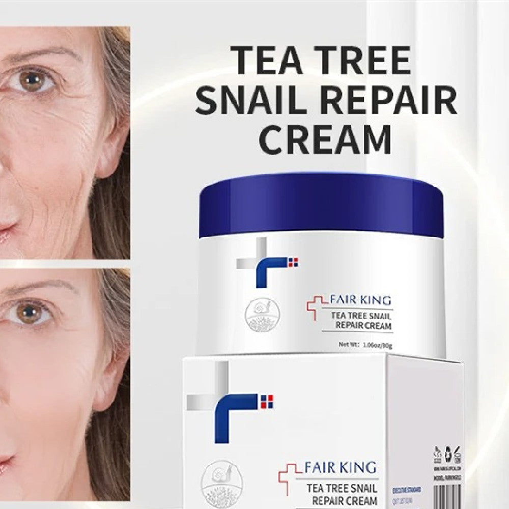 Hydrating Tea Tree Snail Recovery Cream for Face - 35ml