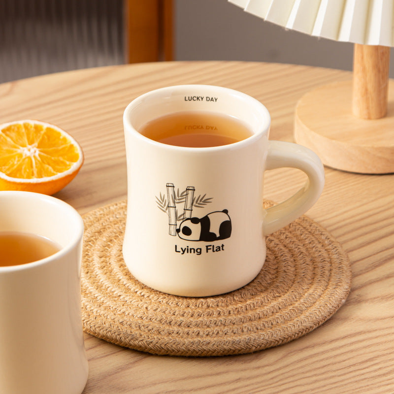 Cute Cartoon Ceramic Mug - Giftable Coffee Cup for All Occasions