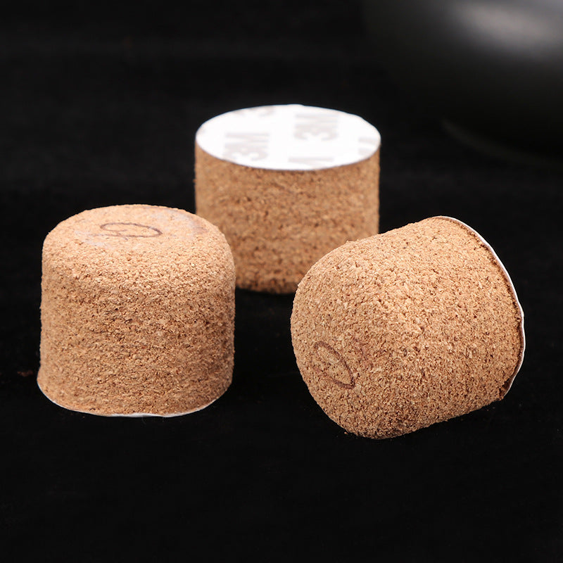 Wooden Cork Pipe Base - Anti-Injury Smoking Accessory for Pipes