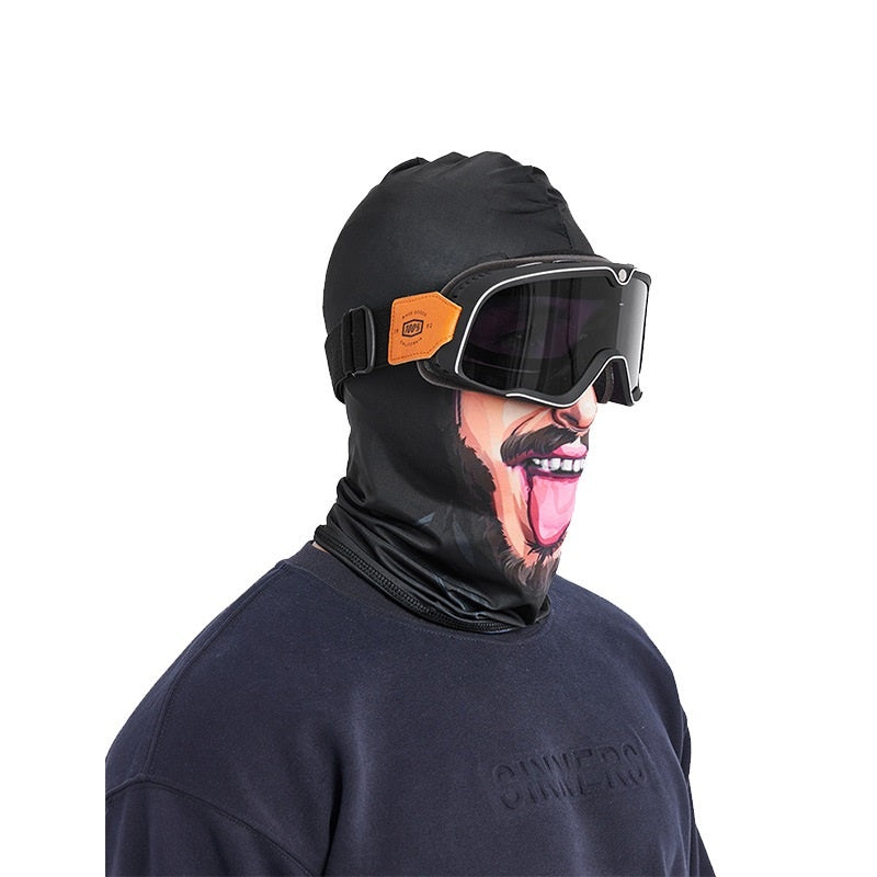 Winter Motorcycle Face Mask - Fleece-Lined Neck Warmer for Men & Women
