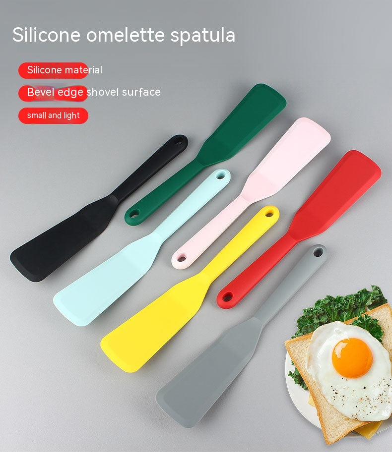 Silicone Omelette Spatula Mini Spatula Kitchen Utensil for Cooking