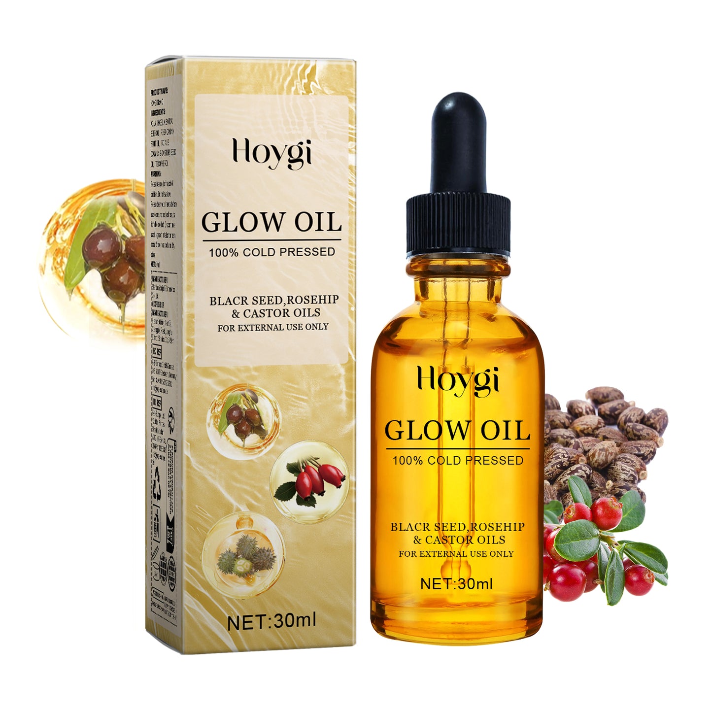 Hydrating Facial Essential Oil Blend - Moisturizing & Anti-Aging 30ml