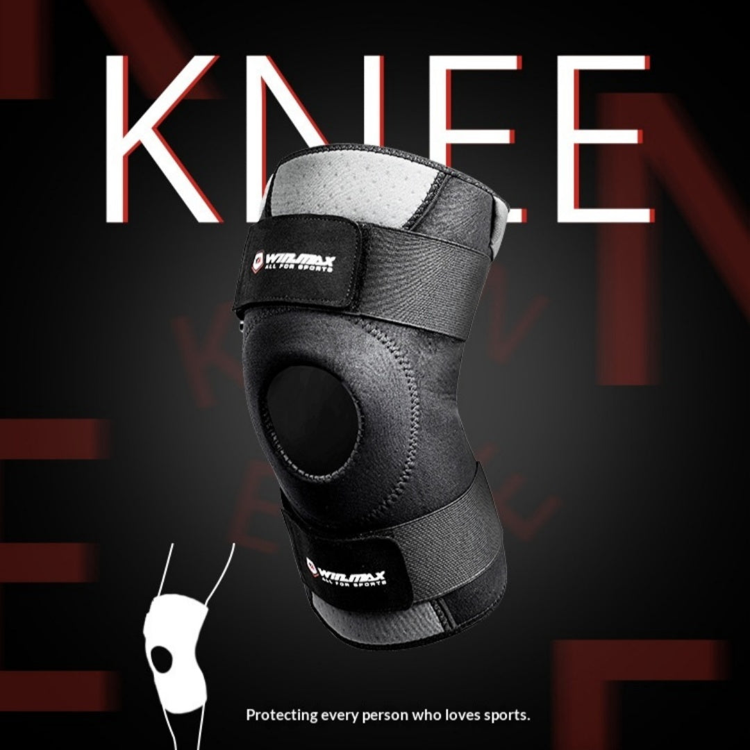 Adjustable Knee Brace with Strap for Sports