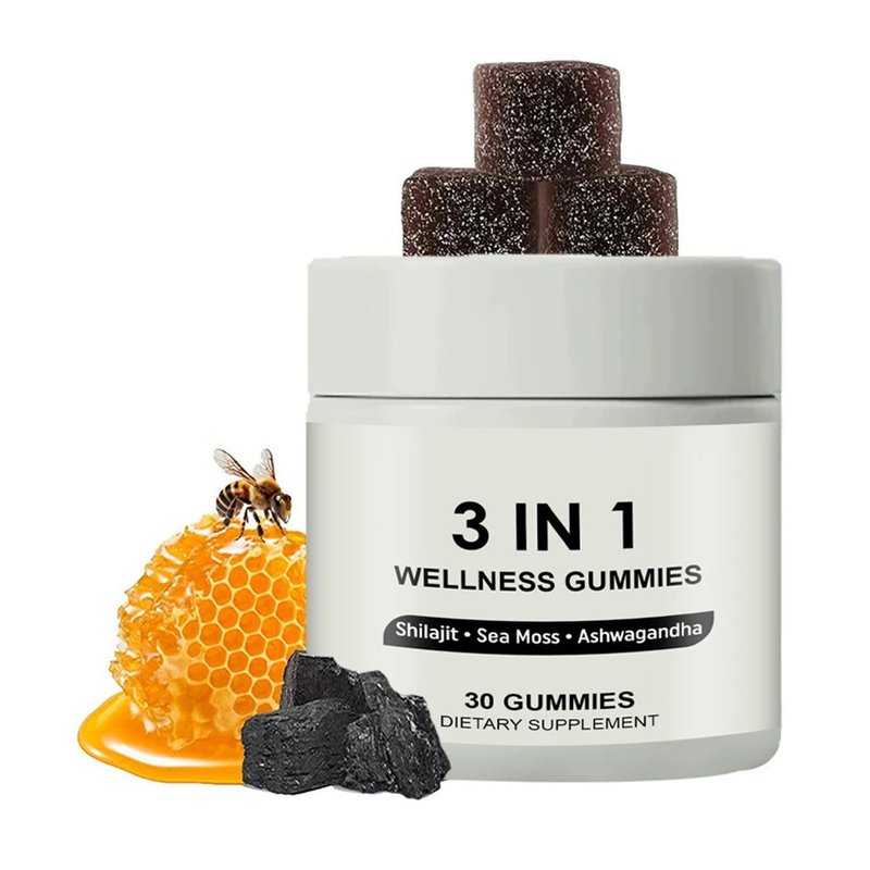 3-in-1 Wellness Gummies - 30 Tablets
