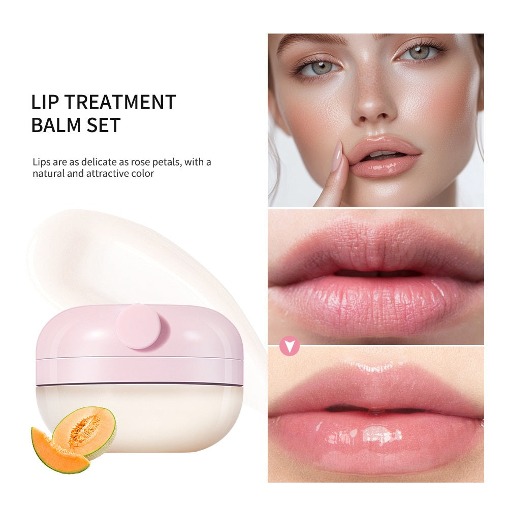 Hydrating Lip Care Set with Moisturizing Creams - Light Lip Lines Treatment